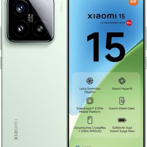Xiaomi 15 5G Ai  (512GB + 12GB) 50MP Triple Pro Leica Camera 6.36" Dual Sim NFC Model 24129PN74G (Green)
