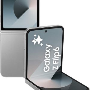 SAMSUNG Galaxy Z Flip6, 12GB RAM, 512GB Storage, Silver Shadow, 50MP Camera, 1 year Seller Warranty (International Version)