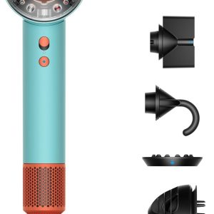 Celebrate with Us Anniversary Limited-Time & Limited-Quantity Deal AED د.إ99.99：Dyson Supersonic NuralTM Hair Dryer, HD16 Ceramic Patina/Topaz, Hair Care, Intelligent Heat Control, Plastic, Drying & Styling
