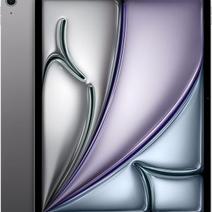 Apple iPad Air 13-inch with M3 chip Built for Apple Intelligence, Liquid Retina Display, 256GB, 12MP Front/Back Camera, Wi-Fi 6E, Touch ID, All-Day Battery Life — Space Gray