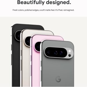 [The New User Exclusive Benefit ]Google Pixel 9 Pro - Unlocked Android Smartphone with Gemini, Triple Rear Camera System, 24-Hour Battery, and 6.3" Super Actua Display -256 GB