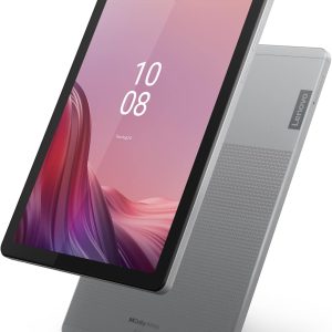 Anniversary Celebration while stocks last：Lenovo Tab M9 with Clear Case and Protective Film, 9″ HD (1340×800) IPS 400nits Anti-fingerprint, Touch display, MediaTek Helio G80 processor, 4GB RAM, 64GB SSD, Android 12 – [ZAC30052AE], ARCTIC GREY