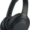Anniversary Celebration while stocks last：Sony WH-1000XM4 Wireless Premium Noise Canceling Overhead Headphones with Mic for Phone-Call and Alexa Voice Control, Black WH1000XM4