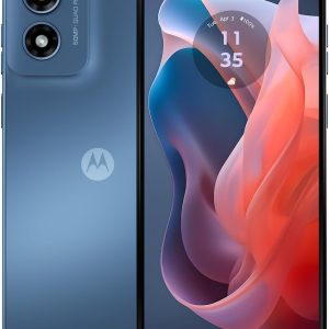 Anniversary Celebration while stocks last：Motorola Moto G Play | 2024 | Unlocked | Made for US 4/64GB | 50MP Camera | Sapphire Blue