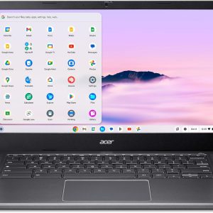 acer Chromebook Plus 514 Laptop with Google AI – 14" Full HD 1920 x 1080 IPS Touch Display | Intel Core i3-N305 | 8GB LPDDR5 | 128GB SSD | Wi-Fi 6E | FHD Camera | Chrome OS | CB514-4HT-375Z