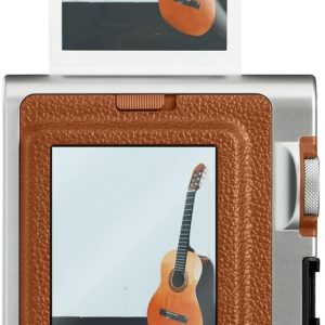 instax mini EVO Hybrid camera and smartphone printer, BROWN
