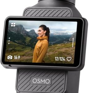 DJI Osmo Pocket 3 Vlog Camera - 1" CMOS 4K 120fps Video 3-Axis Stabilizer Gimbal Action Camera With Fast Focus, Face Subject Tracking, Rotating 2" Touch Screen